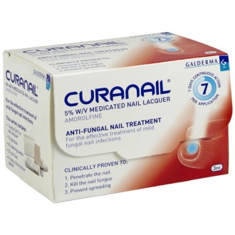 Curanail Once Weekly 5% Fungal Nail Treatment 3ml