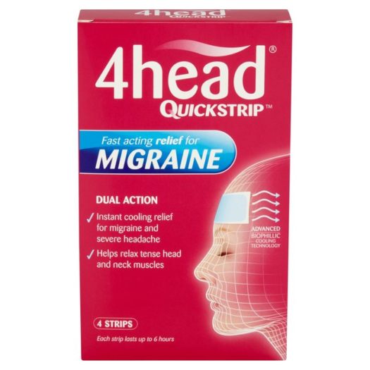4head quick strips for migraine