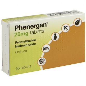 Phenergan 25 mg tablets