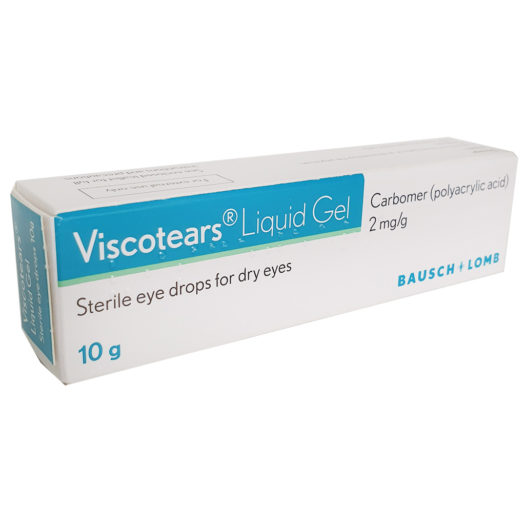 Viscotears Liquid Gel Sterile Eye Drops - 10g