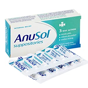 Anusol Suppositories 24 Pack