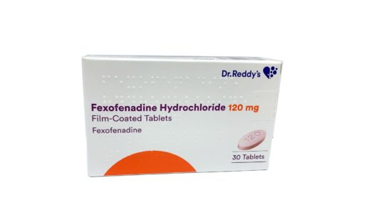 Fexofenadine Hydrochloride 120 mg Film Coated Tablets