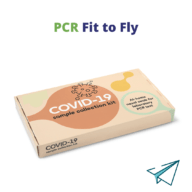 Covid-19 PCR fit to fly test